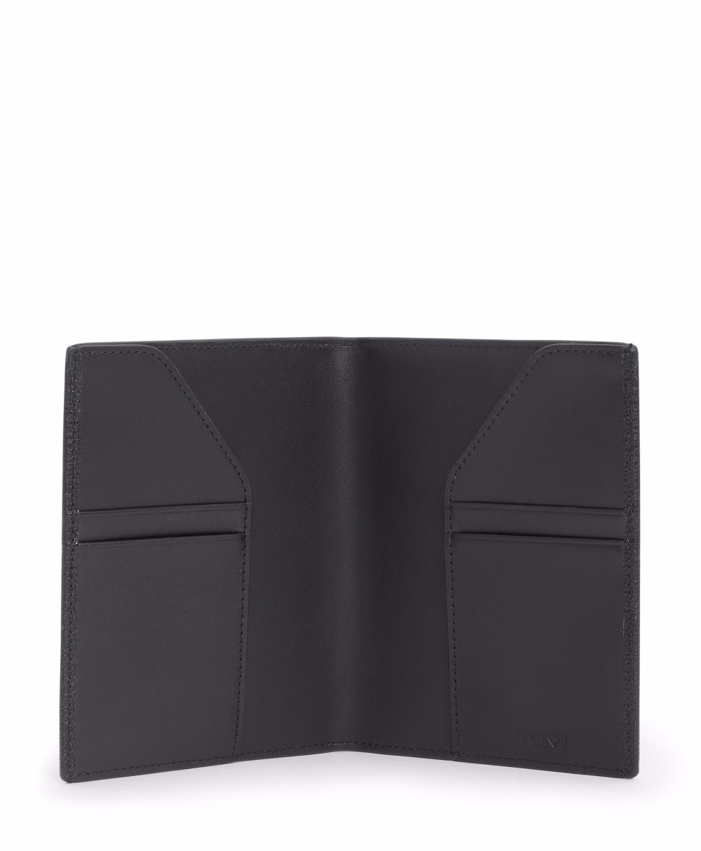 Чехол для паспорта/ Black Embossed