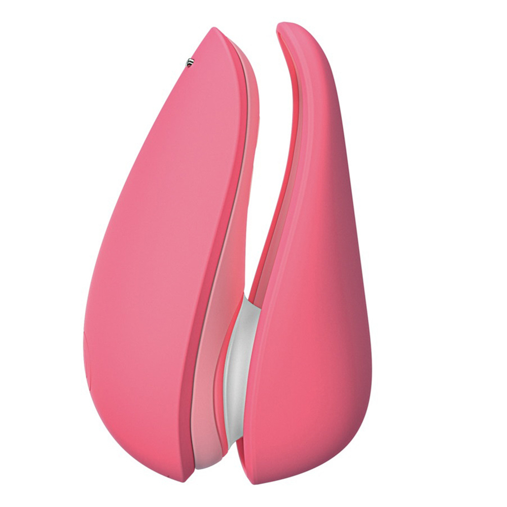 Розовый бесконтактный клиторальный стимулятор 10см Womanizer Liberty 2 Pink WZ112SG4