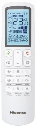 Сплит-система кондиционер кассетный Hisense ACT-12UR4RCC8/AUW-12U4RS8 на 30 м²