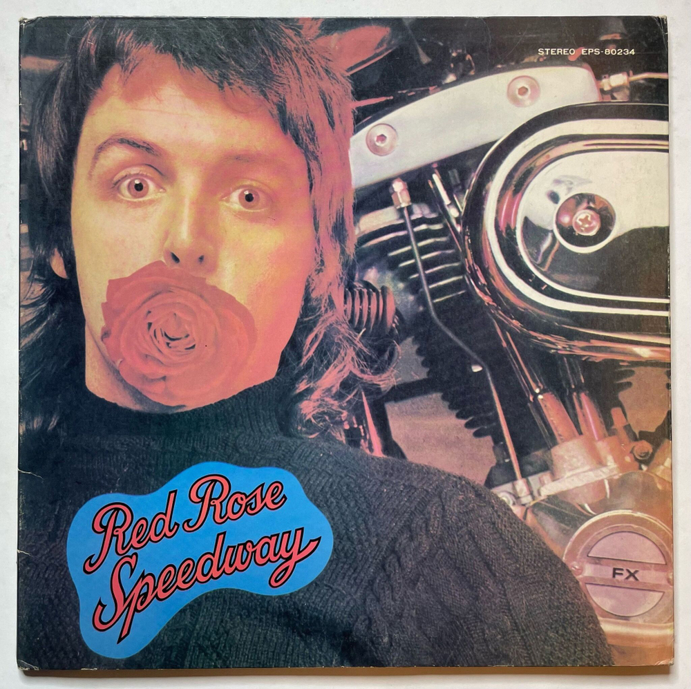 Винтажная виниловая пластинка LP Wings Red Rose Speedway (Japan 1975) (No Obi)