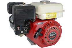 Двигатель GX200 (D=20 mm) аналог Honda GX200 (Хонда GX 200)тип S (D=20 mm)