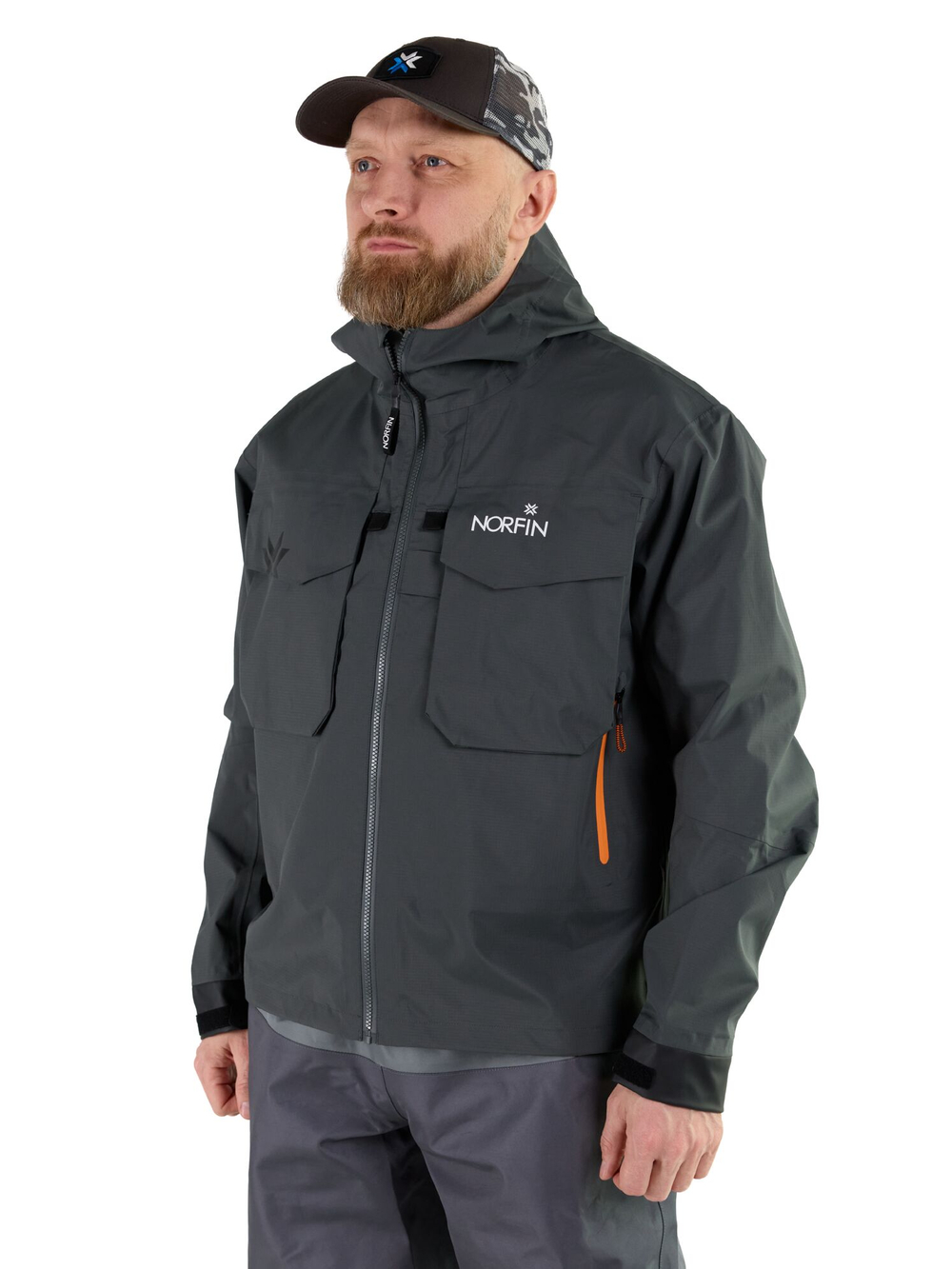 Куртка заброд. Norfin PILOT GRAY 02 р.M