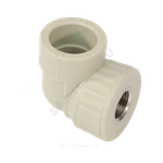 Угольник PP-R комбинированный серый Дн 32х1" ВР VALFEX 10125032Г