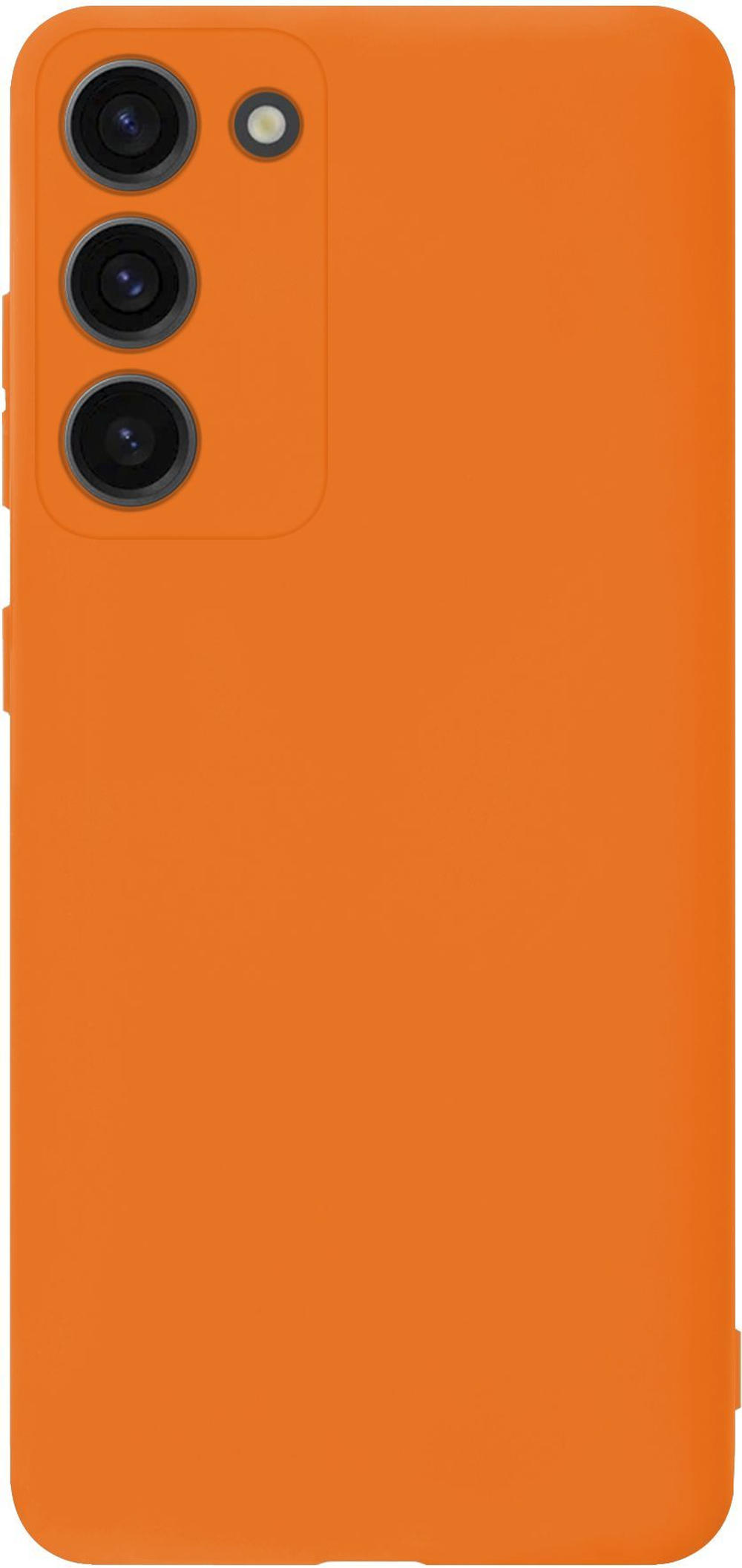 Мягкий Soft Touch чехол из силикона для SAMSUNG GALAXY S23 PLUS с бархатной подкладкой
