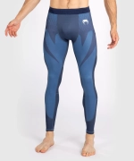 Компрессионные штаны Venum Attack Navy Blue