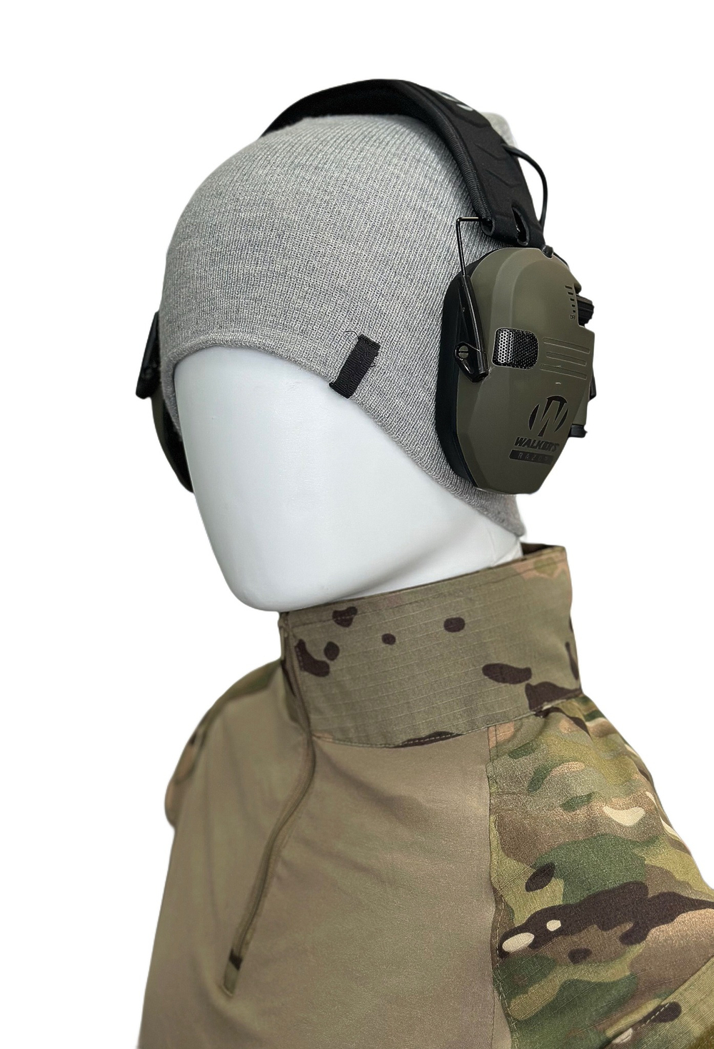 Тактические складные активные наушники для стрельбы ELECTRONIC HEARING PROTRCTOR 22DB