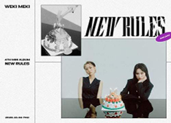 Альбом Weki Meki - New Rules 4th Mini Album 2 Version SET