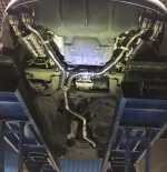 Выхлопная система с заслонками для Porsche Macan 95B.1 2.0T