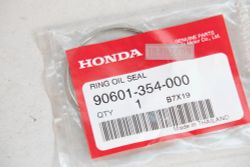 90601-354-000. RING, OIL SEAL STOP (SHOWA). HONDA