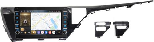 Магнитола для Toyota Camry 70 2017-2020 (без JBL) - Kuberg OL-1695 (кнопки и крутилки), Android 12, Быстрая, CarPlay, 4G SIM-слот