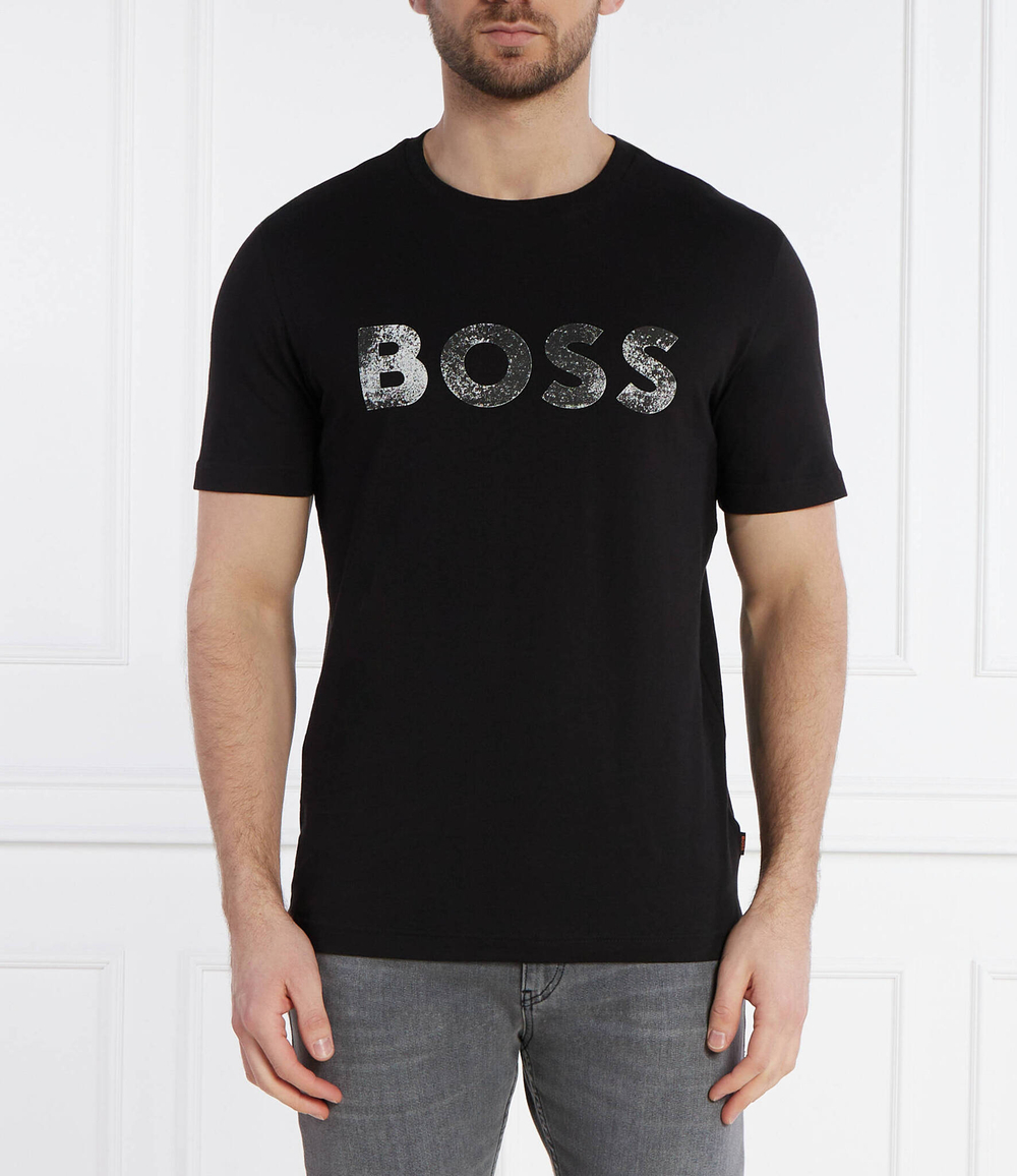 Футболка Te_Bossocean BOSS ORANGE - черный(50515997)
