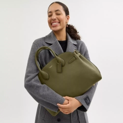 COACH СУМКА SOFT EMPIRE 40, ОЛИВКОВЫЙ