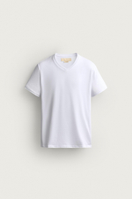 ФУТБОЛКА SLIM FIT С V-ОБРАЗНЫМ ВЫРЕЗОМ — ZARA