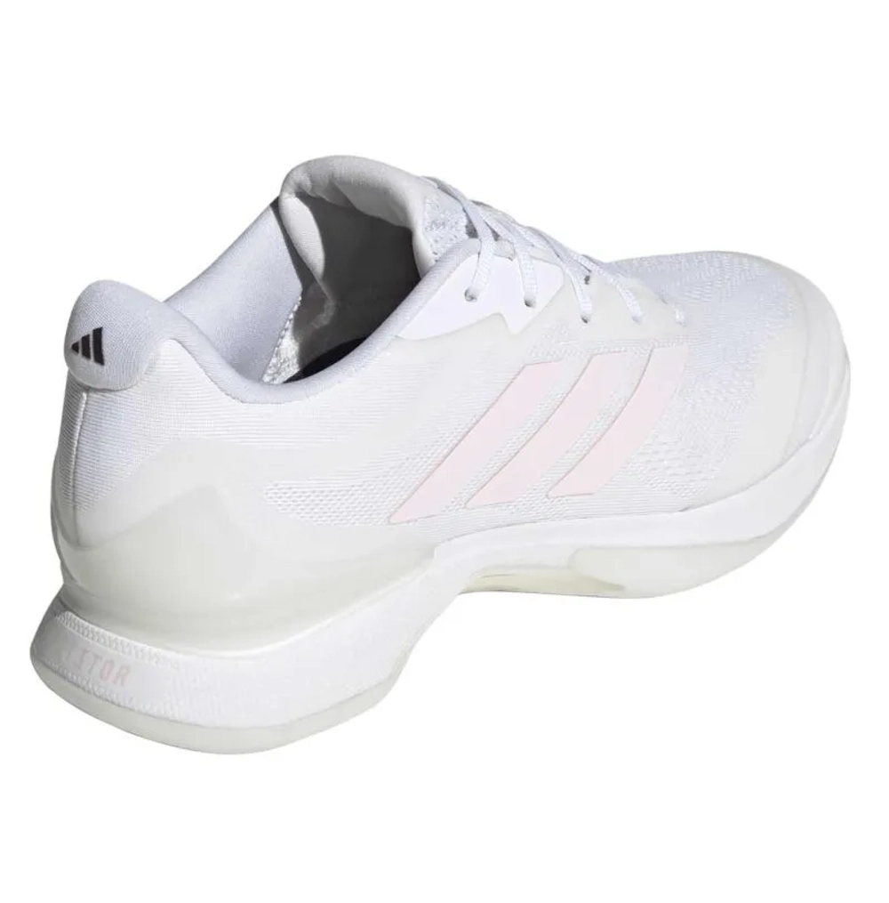 Женские теннисные кроссовки Adidas Avacourt 3 - cloud white/distilled pink/maroon
