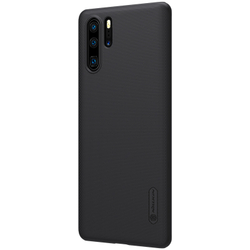 Чехол от Nillkin для Huawei P30 Pro, серия Super Frosted Shield черного цвета