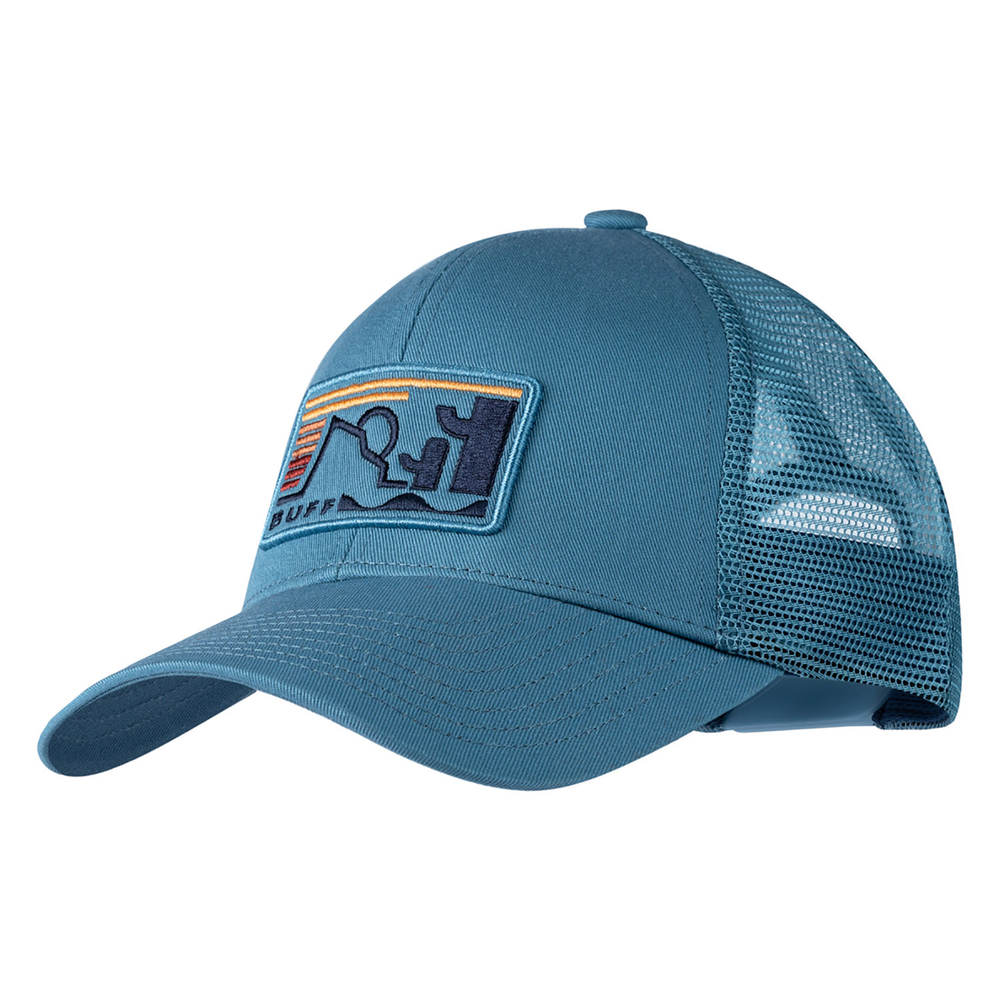 Кепка Buff Explore Trucker Cap Nidus Blue
