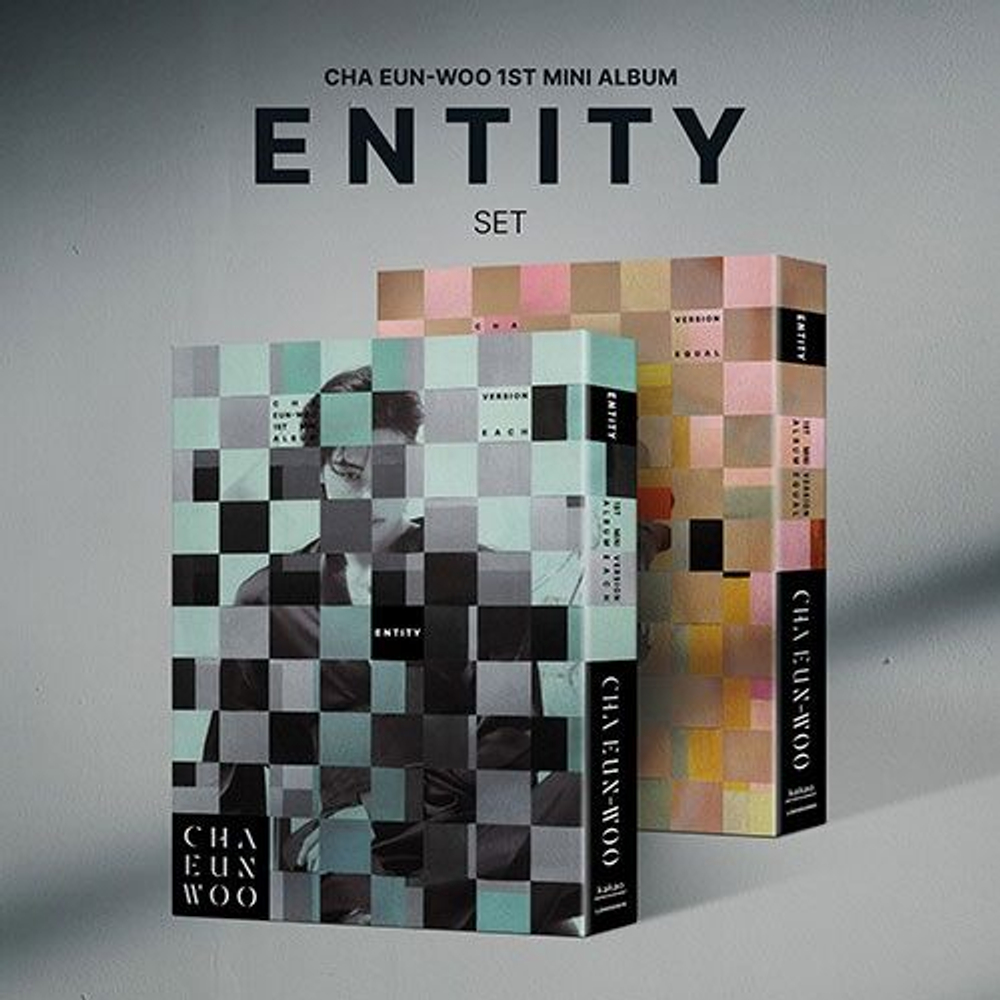 Альбом CHA EUN WOO - ENTITY 1st Mini Album 2 Version SET