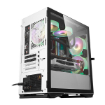 Корпус darkFlash DLM22, Без БП, mATX, белый, 2xUSB2, 1xUSB3, бок: закалённое стекло на шарнирах (DLM22-WH)