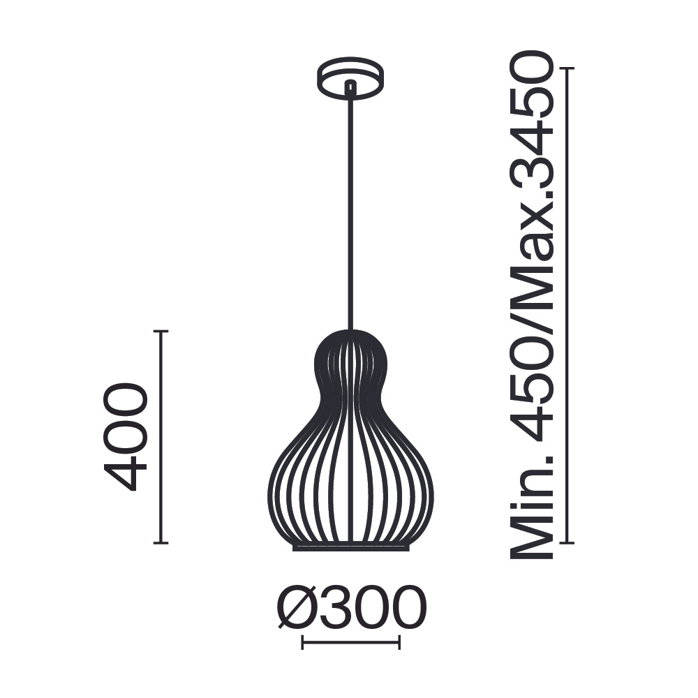 Подвесной светильник Maytoni Roots MOD192PL-01W1