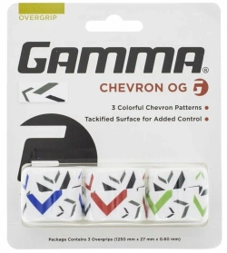 Теннисные намотки Gamma Chevron OG 3P