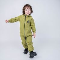 Комбинезон с капюшоном и карманами "Бамбук" утепленный