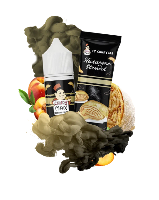 Candy Man Salt 27 мл - Nectarine Strudel (0 мг)