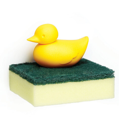 Держатель для губки duck, желтый