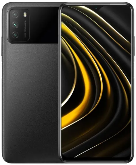 Xiaomi Poco M3 4/64GB Black (черный)