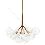 Pendant design lamp  Bubble X-Large by Pelle (Brown)