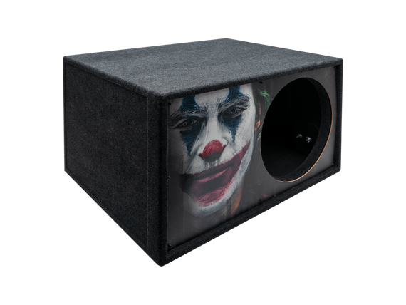 Короб под сабвуфер 12" на трубе 160 / 76 л искра Аэрография
