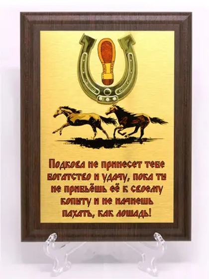 Панно "Подкова на счастье"