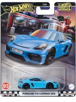 Машинка Хот Вилс Премиум Porsche 718 Cayman GT4 GJT68 HRT71