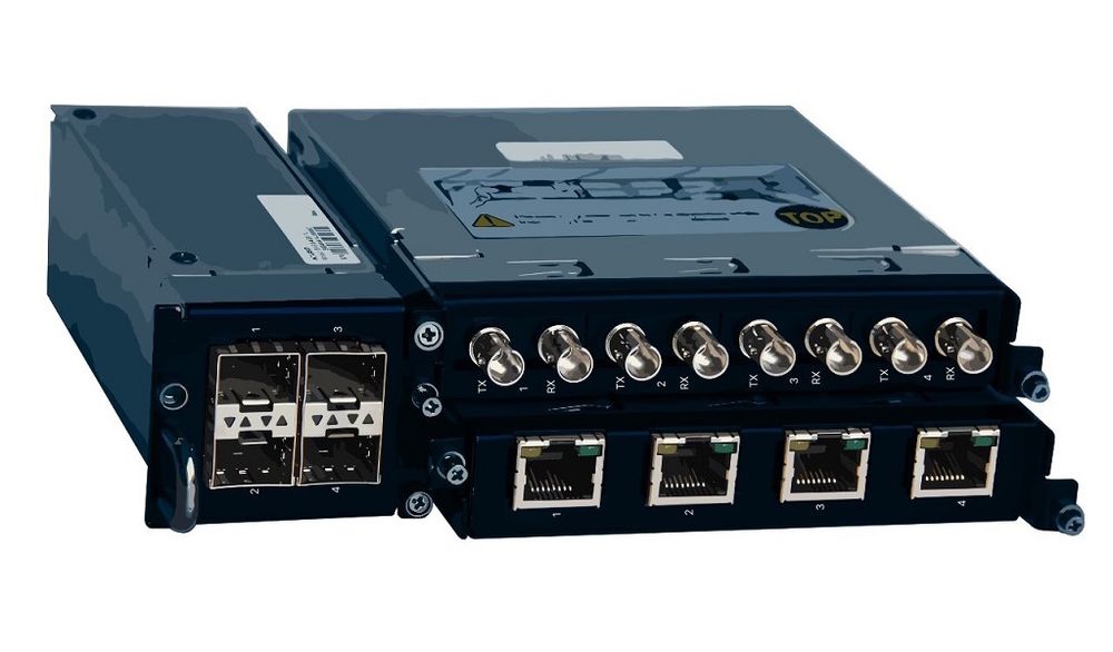 STEZ4700-MOD1-4GSFP, Модуль для шасси коммутатора