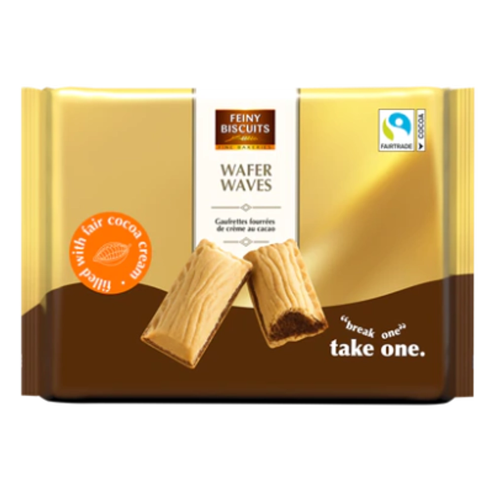 Вафельные подушечки с какао-кремом TM Feiny Biscuits, 300 г (2х150 г)