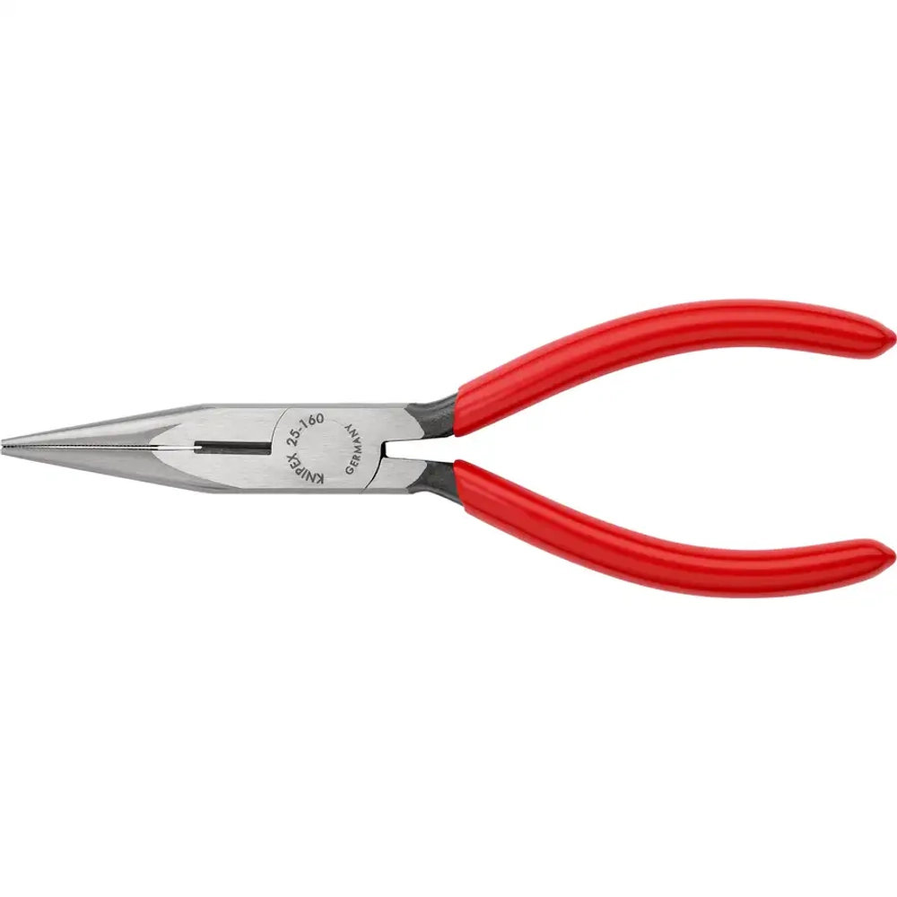 Длинногубцы чернёные 160 мм Knipex 25 01 160