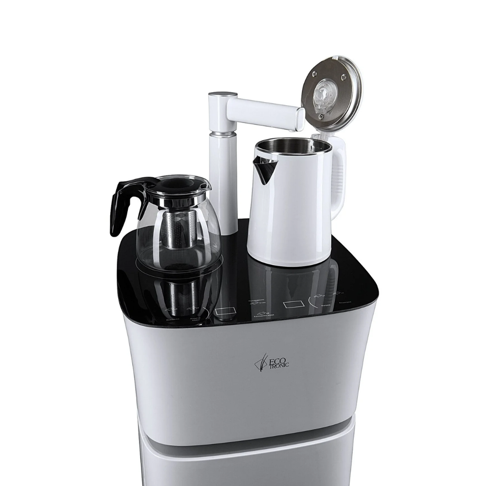 Кулер с чайным столиком Тиабар Ecotronic TB11-LE white