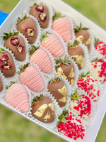 Клубника в бельгийском шоколаде Вишенка , 20-25 шт