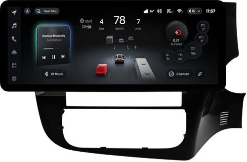 Магнитола для Mitsubishi Outlander 3 2012-2021 (правый руль) - Teyes CC4PRO монитор 12.3" 2K QLED + рамка 9, Android 13, Быстрейшая, Snapdragon 778G, ИИ, CarPlay, DSP, 4G SIM-слот