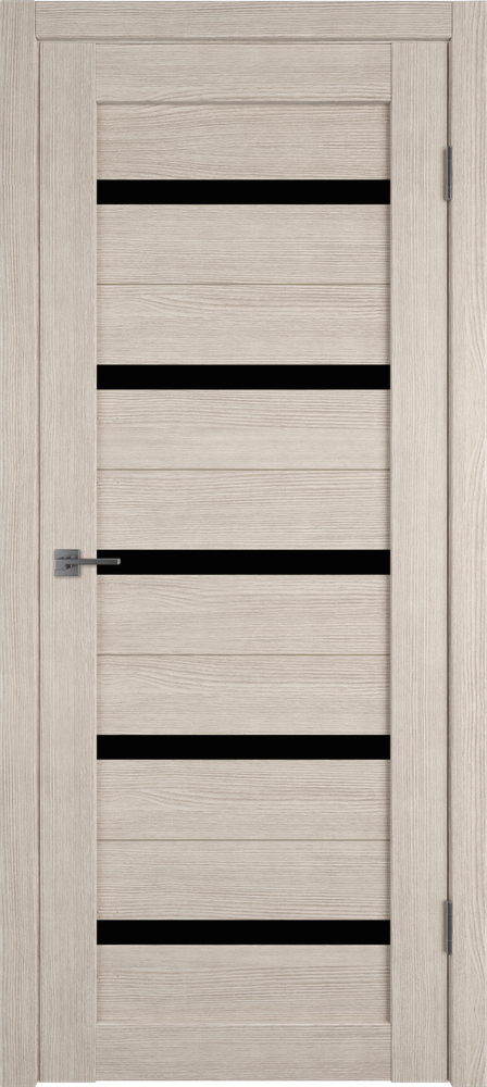 Дверь Atum 7 / Cappuccino / Black Gloss / Владимирские двери Дверь Atum 7 / Cappuccino / Black Gloss / Владимирские двери