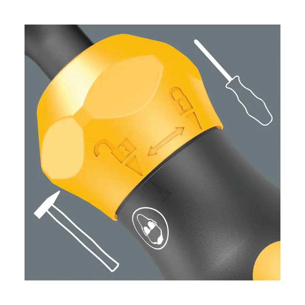 Ударная отвёртка с набором бит Kraftform Kompakt 900 Set 1 WERA 05018110001