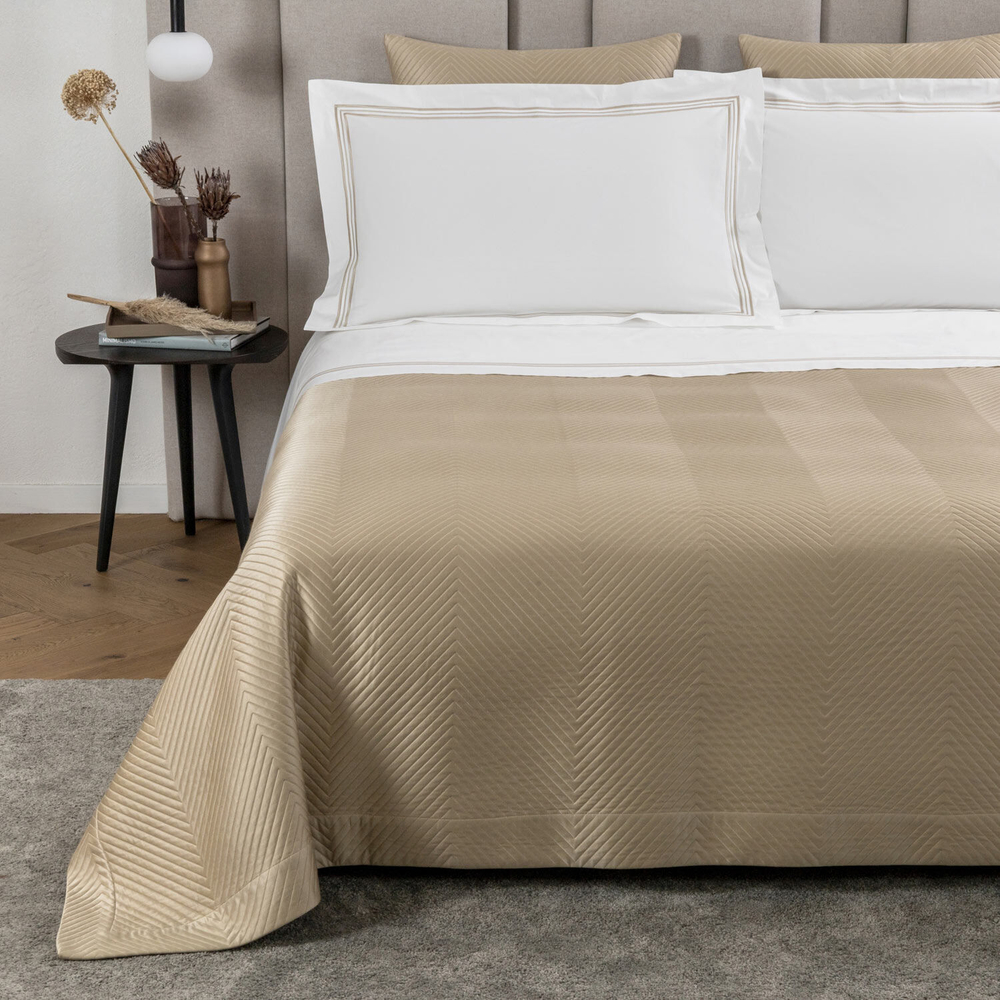 Покрывало Luxury Herringbone Savage Beige (270 x 260 см)