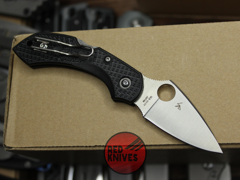 Нож Spyderco Dragonfly 2 C28PBK2 - черная рукоять