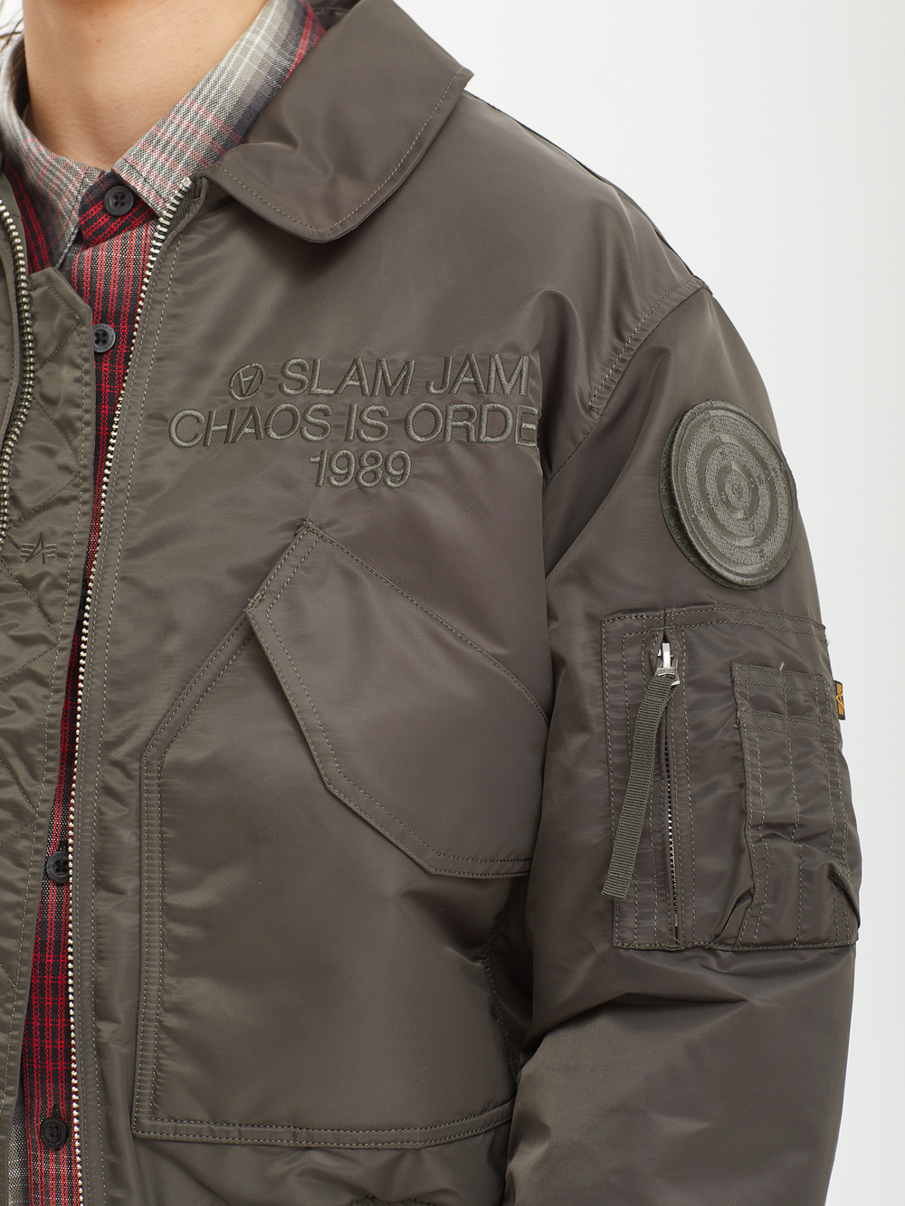 Мужской Бомбер Slam Jam X Alpha Industries Cwu-45