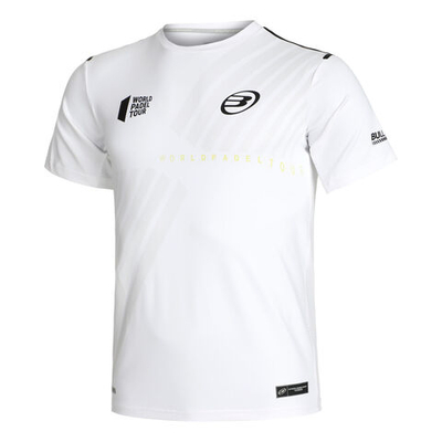 Мужское теннисное поло Bullpadel Limbo T-Shirt Men - White, Black