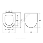 Сиденье для унитаза дюропласт микролифт белое Debba Round Roca ZRU9307607