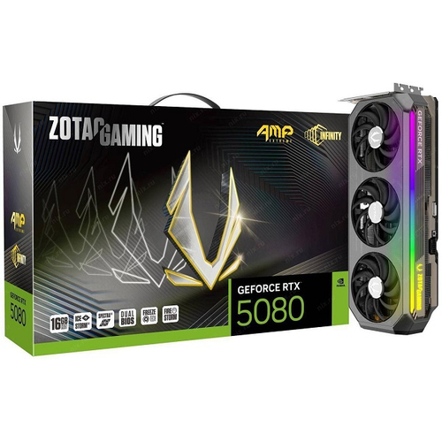 Видеокарта ZOTAC GeForce RTX 5080 AMP EXTREME INFINITY 16GB (ZT-B50800B-10P)