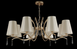 Подвесная люстра Crystal Lux RENATA SP8 GOLD
