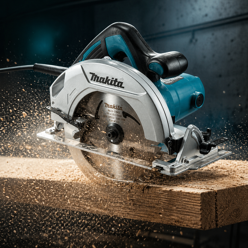 Makita HS7600 — дисковая пила 185 мм, 1200 Вт