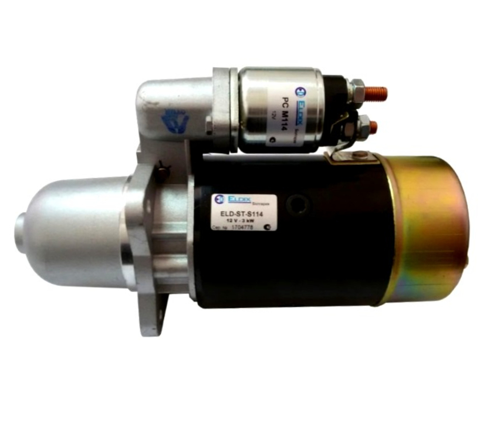 Стартер ELDIX ELD-ST-S114 12 V 3,0 kW Балканкар Д2500/Д3900