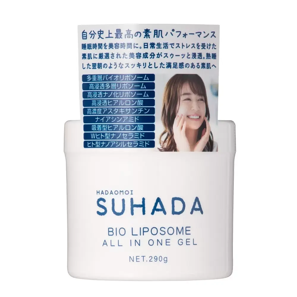 Маска для лица Kor Japan Hadaomoi Suhada Bio Liposome All In One Gel 290 г